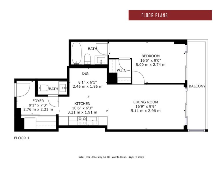 151 Avenue Road Unit 603 - Floor Plan MLS
